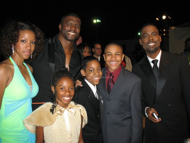 Imani Hakim, Temple Poteat, Terry Crews, Tyler James Williams and Chris Rock attend the 37th Annual NAACP Image Awards in Los Angeles, CA.