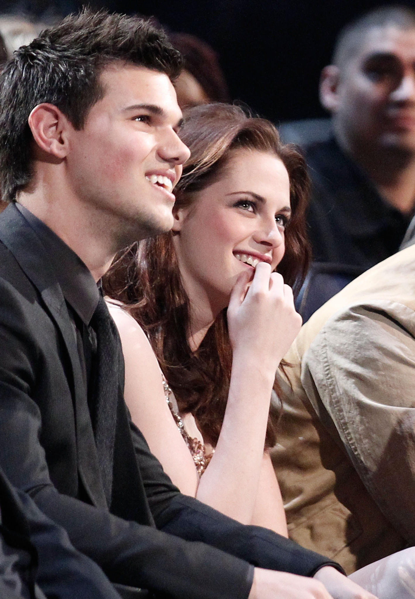 Kristen Stewart and Taylor Lautner