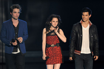 Kristen Stewart, Taylor Lautner and Robert Pattinson