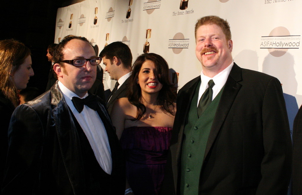 Wes Stevens, April Rocha, John DiMaggio