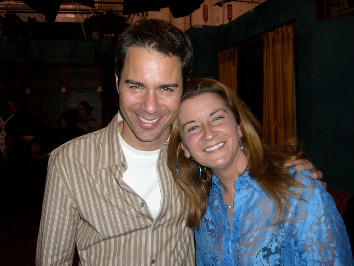 with Eric McCormack on Will and Grace
