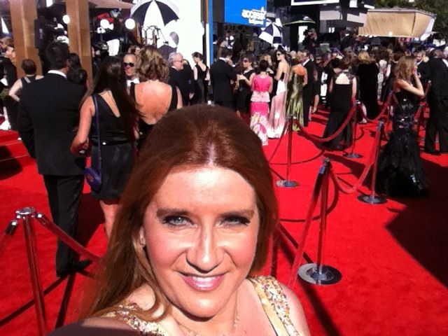 Producer/Actress/Writer Peggy Lane at the 2012 Emmys.