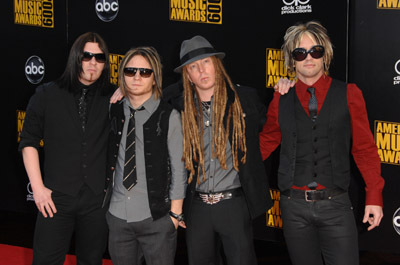 Shinedown at event of 2009 American Music Awards (2009)