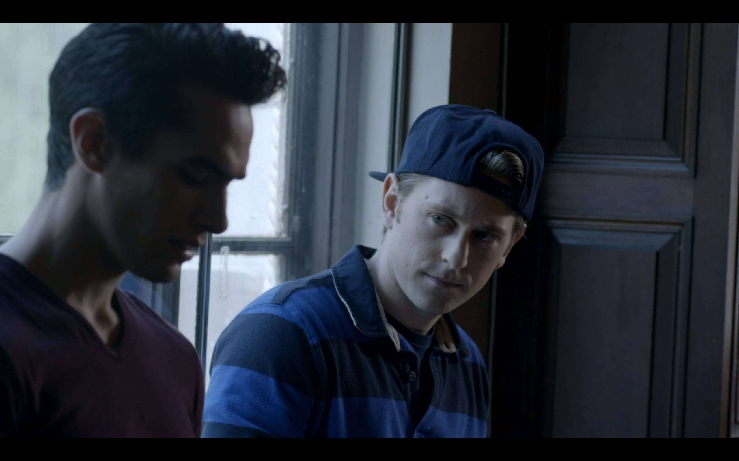 Still of Eric Nelsen and Jose Moreno Brooks in MTV's, ONE BAD CHOICE.
