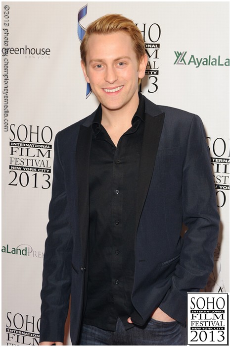 Eric Nelsen at the SOHO Film Festival premiere of 