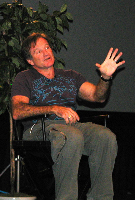 Robin Williams at Los Angeles Conversations screening/Q&A produced by Bob Nuchow