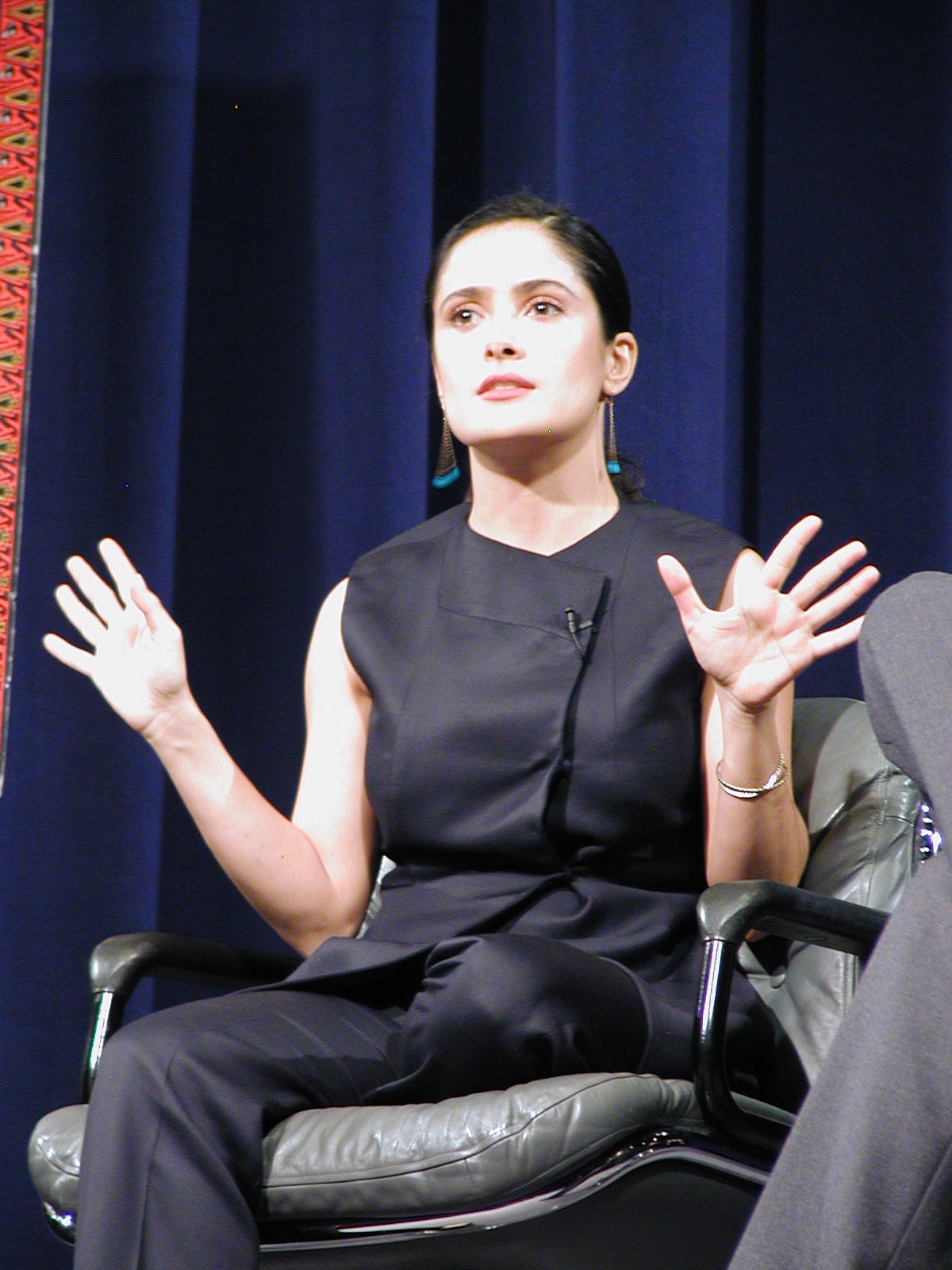 Salma Hayek at Los Angeles Conversations/Q&A screening for Frida produced by Bob Nuchow