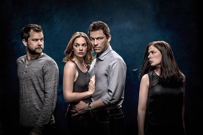 Still of Joshua Jackson, Maura Tierney, Dominic West and Ruth Wilson in The Affair (2014)