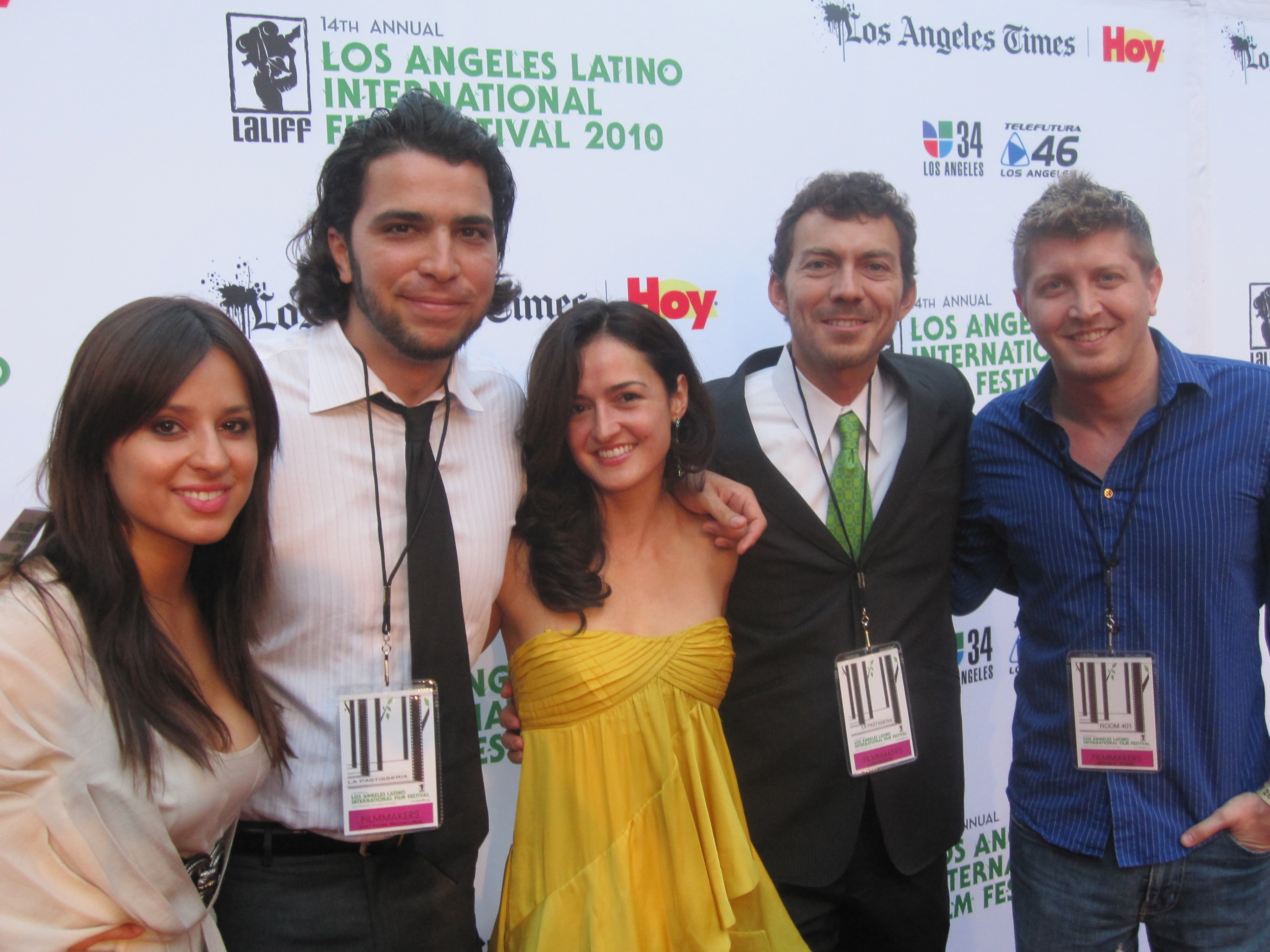 LALIFF Premiere - La Pastisseria Red Carpet with cast Estella Perez, Luis Deveze and Director Victor Ridaura