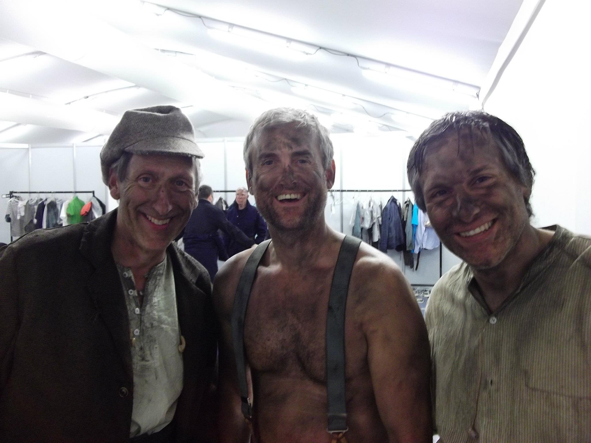 Chris Locke, Richard Bailey & Piero Grandinetti at the 2012 Olympics Opening Ceremony