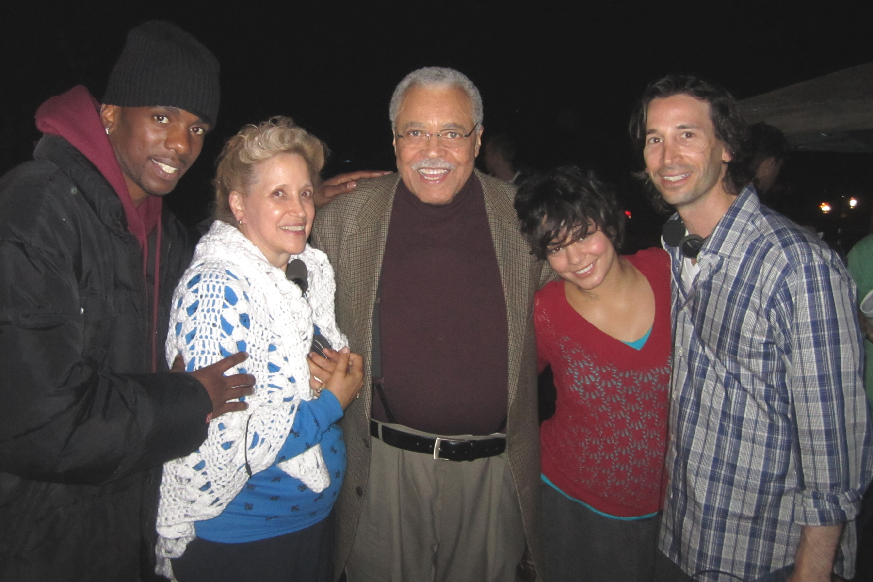 David, The Lovely Ms. Kathy, The Great Mr James Earl Jones, Beautiful Vanessa and The talent Director Mr. Ron Krauss..
