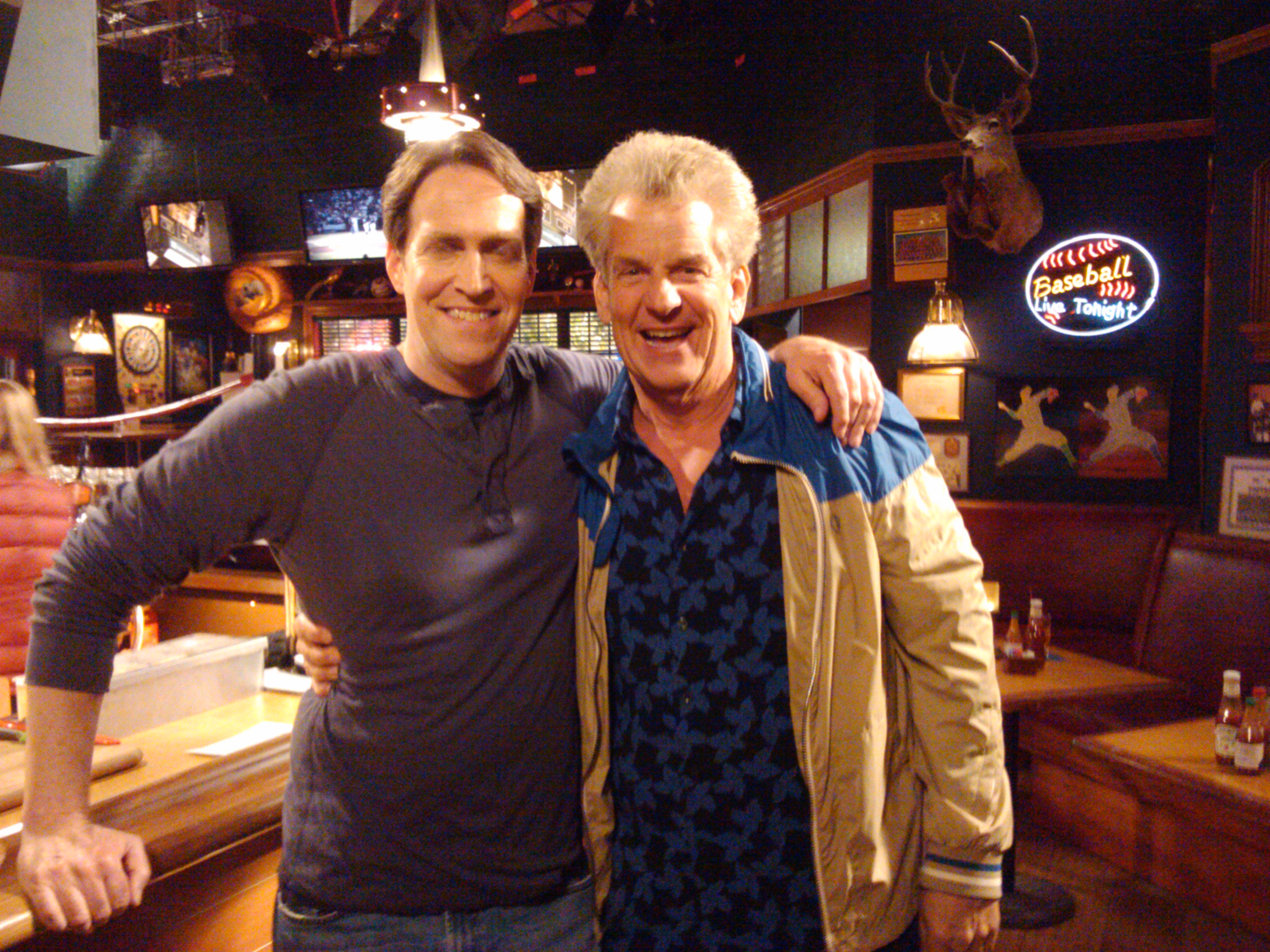 Working with Lenny Clark on 