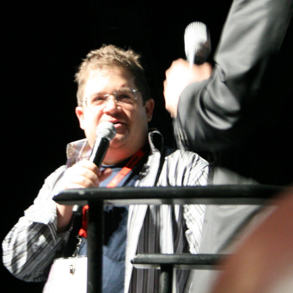 Patton Oswalt, interviewer for several Disney titles.