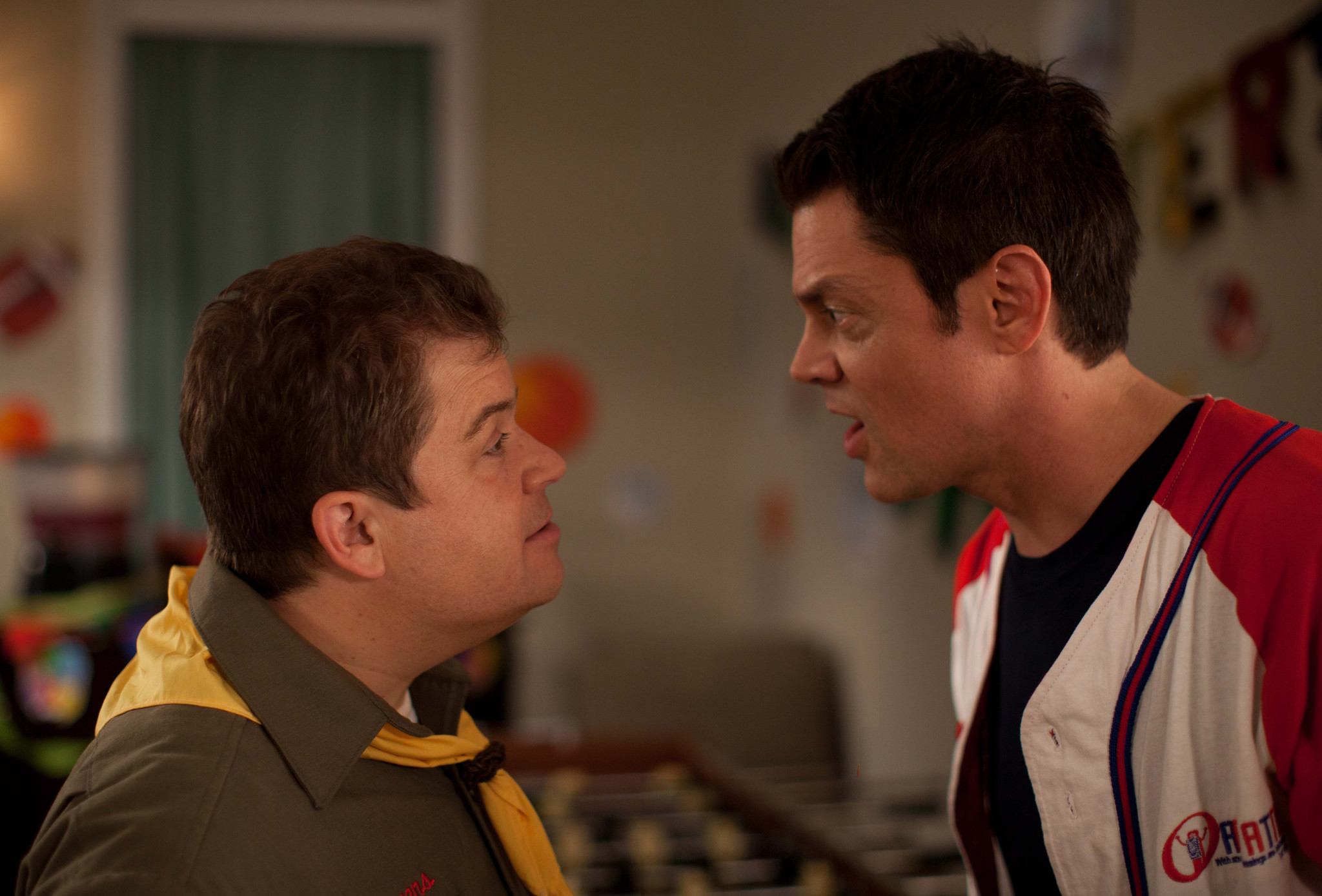 Still of Johnny Knoxville and Patton Oswalt in Nature Calls (2012)