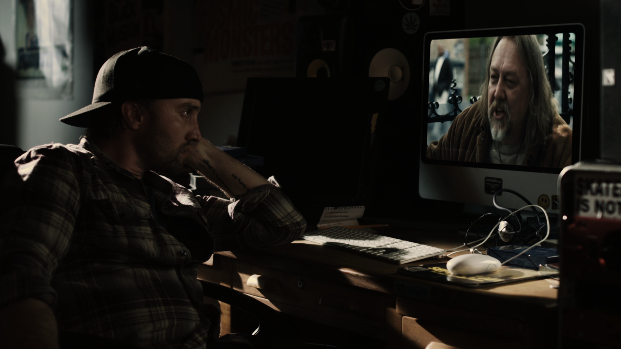 Still of Alan C. Peterson and Aaron Poole in The Conspiracy (2012)