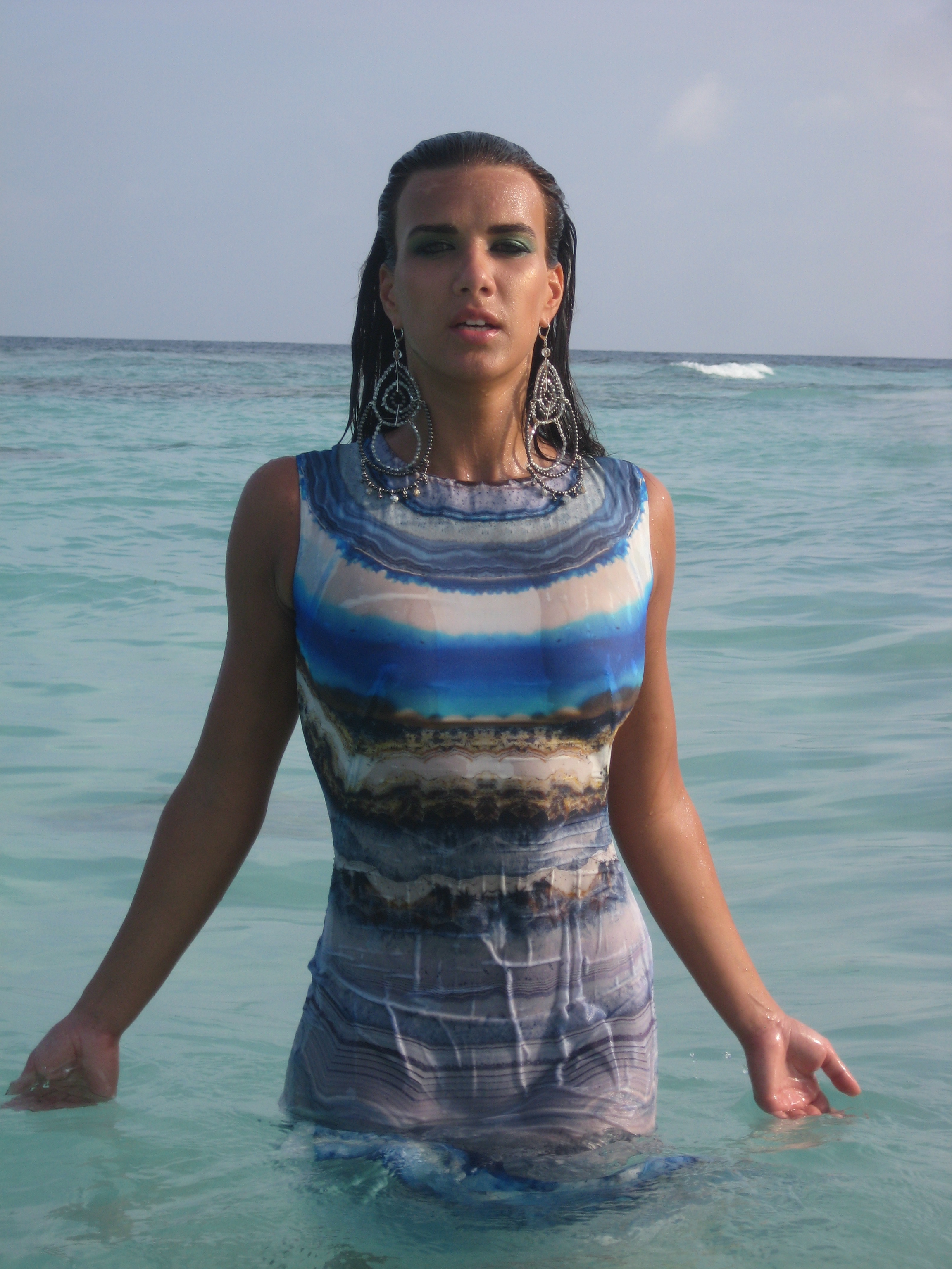 In Style Magazine Shoot in Maldives