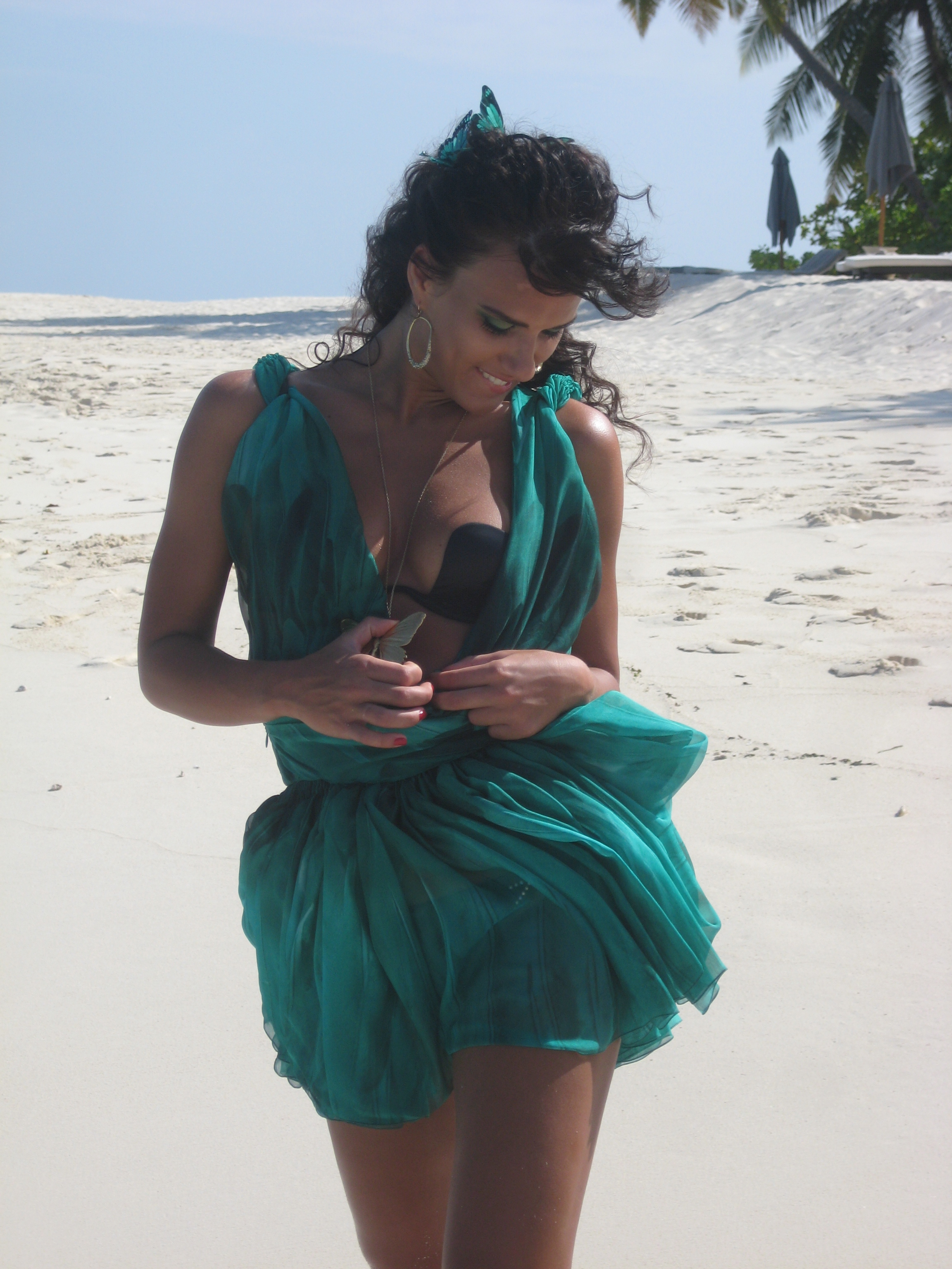 In Style Magazine Shoot in Maldives