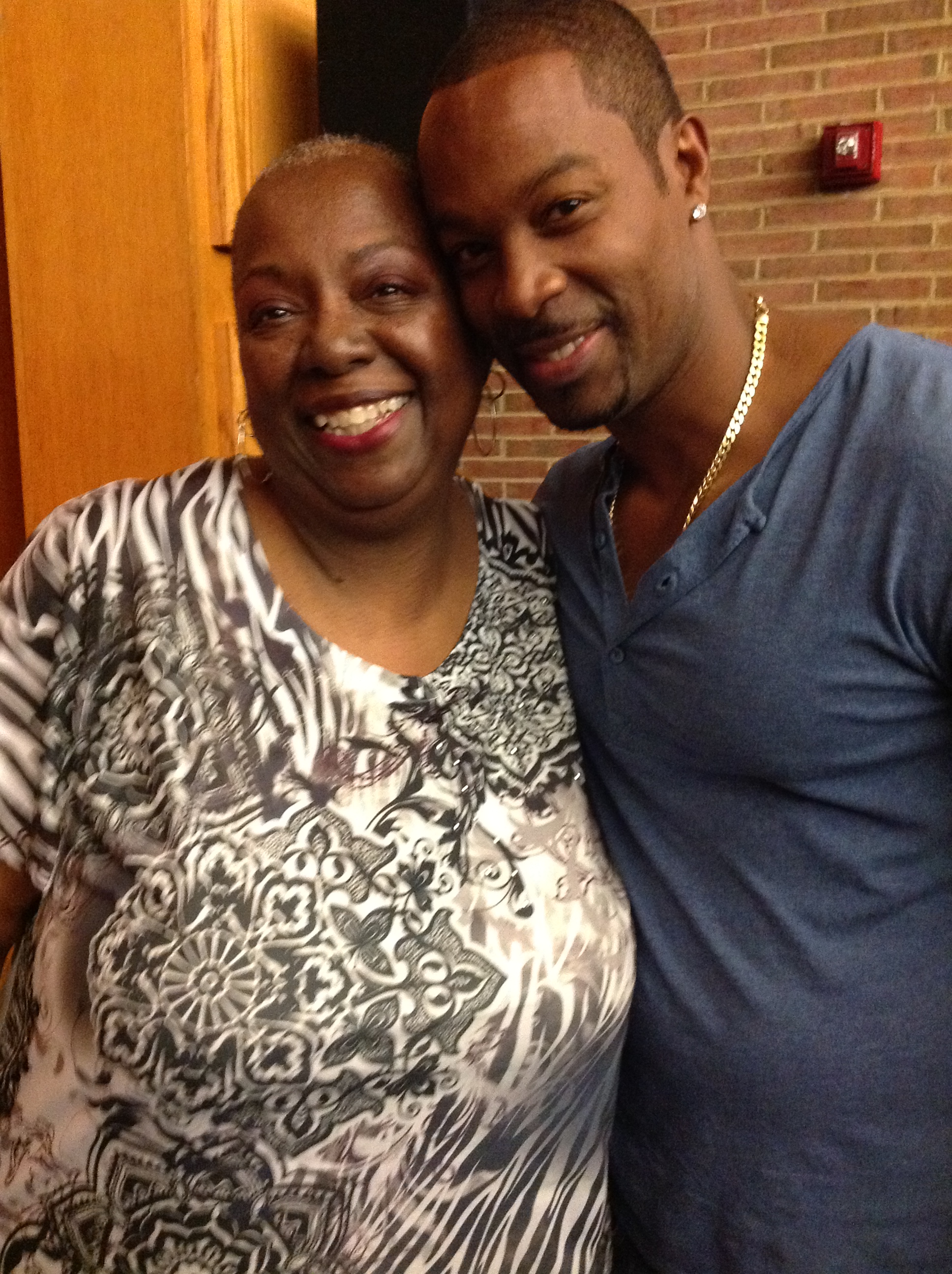 Me and Darrin Henson (Soul Food)at a workshop he taught at Howard University in Washington, DC