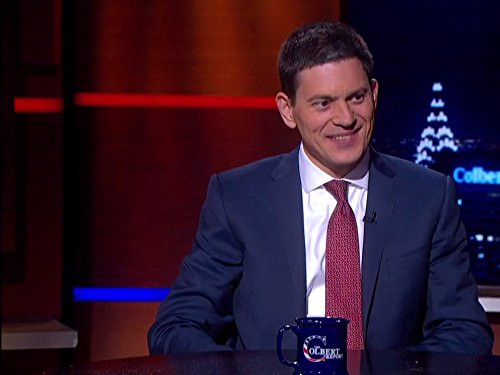 Still of David Miliband in The Colbert Report (2005)