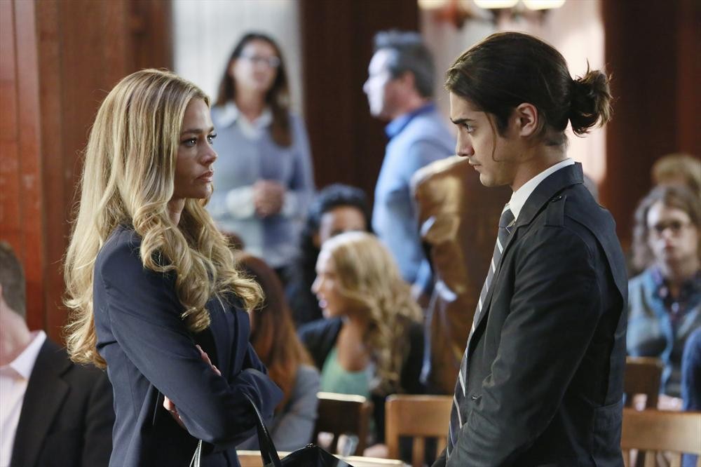 Still of Denise Richards and Avan Jogia in Twisted (2013)