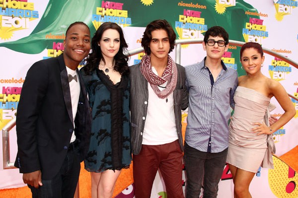 Leon Thomas, Elizabeth Gillies, Avan Jogia, Matt Bennett and Ariana Grande