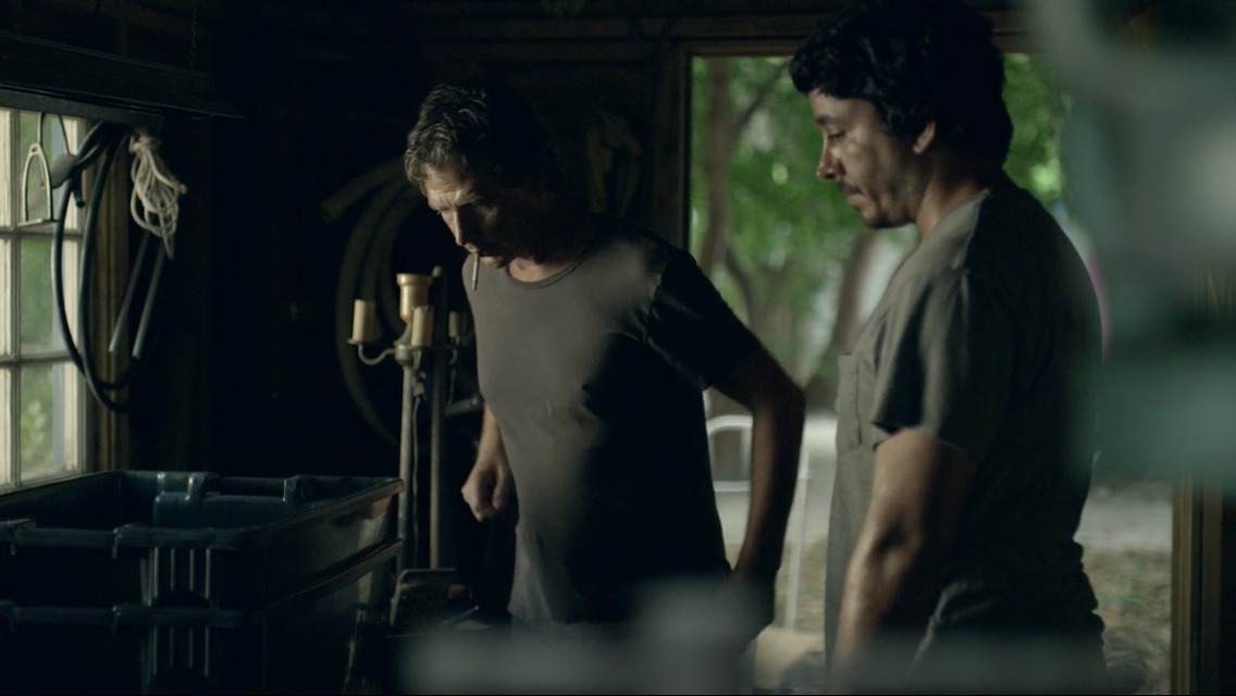 Ben Mendelsohn and Eliezer Castro in Bloodline