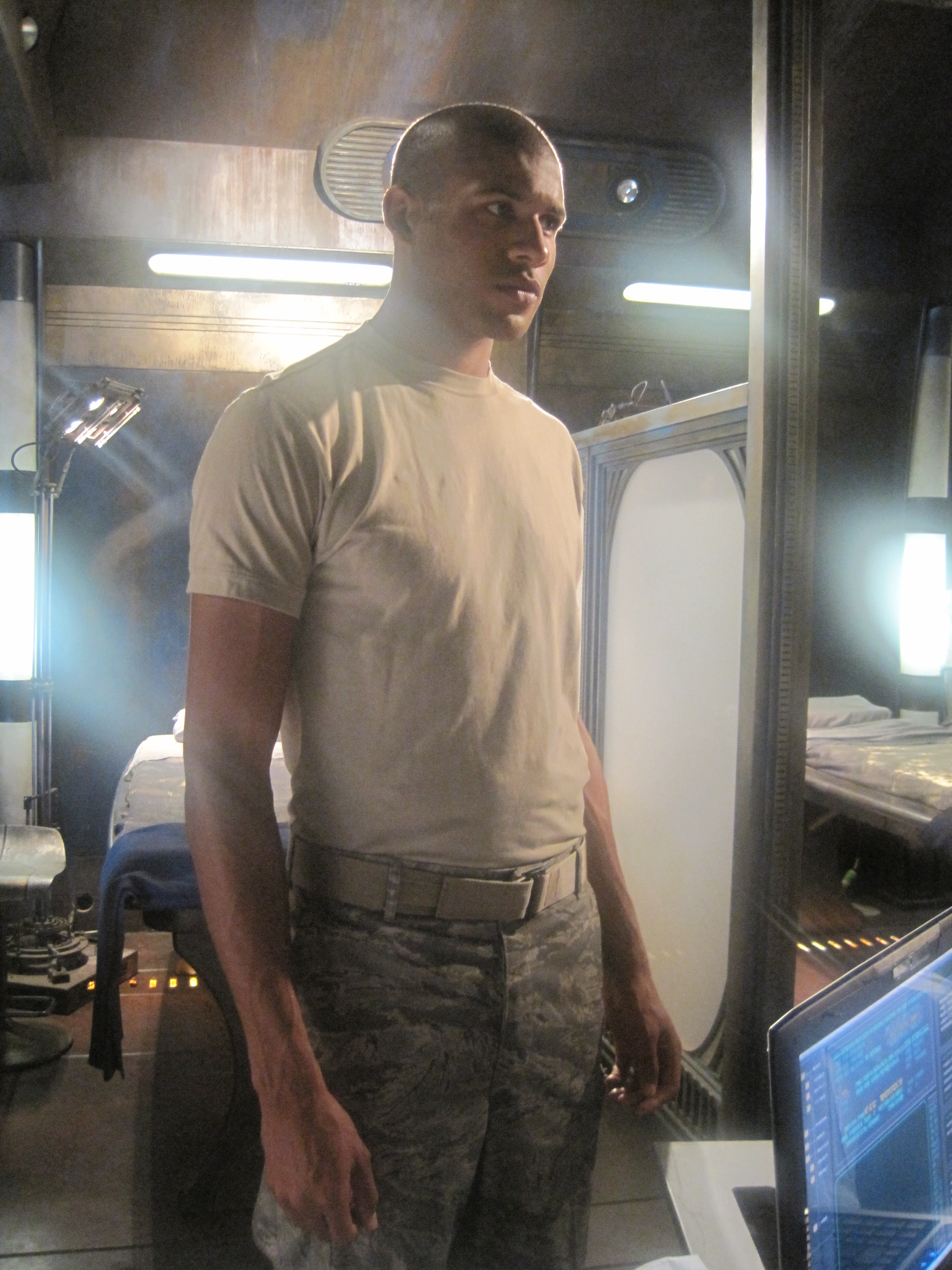 Jeffrey Bowyer-Chapman as Darren Becker in SGU: Stargate Universe