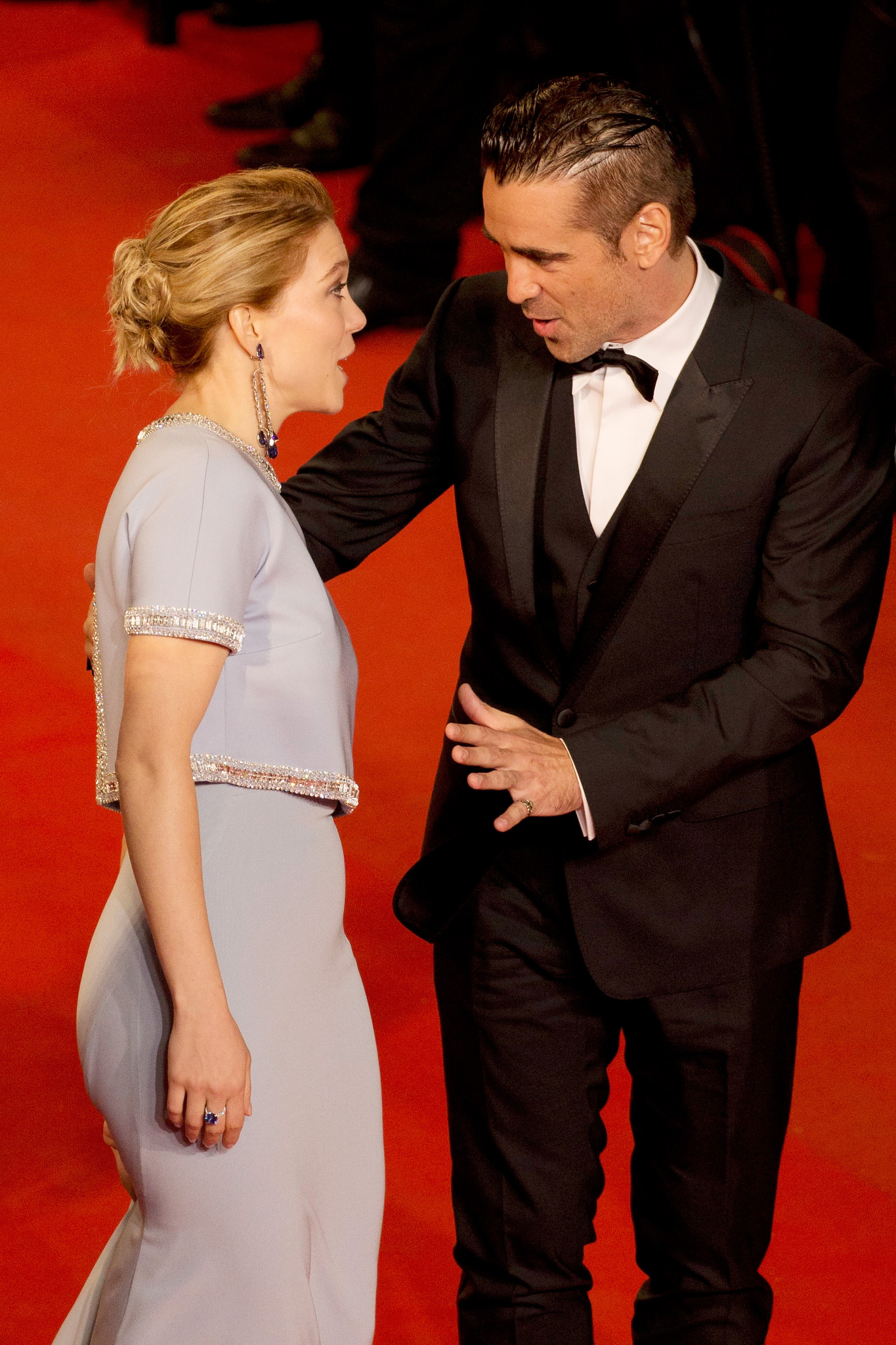 Colin Farrell and Léa Seydoux at event of The Lobster (2015)