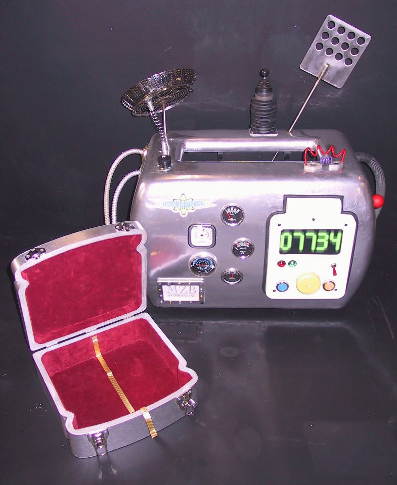 Jimmy Neutron working toaster mechanism for licensed watch presentation, watches fit inside 