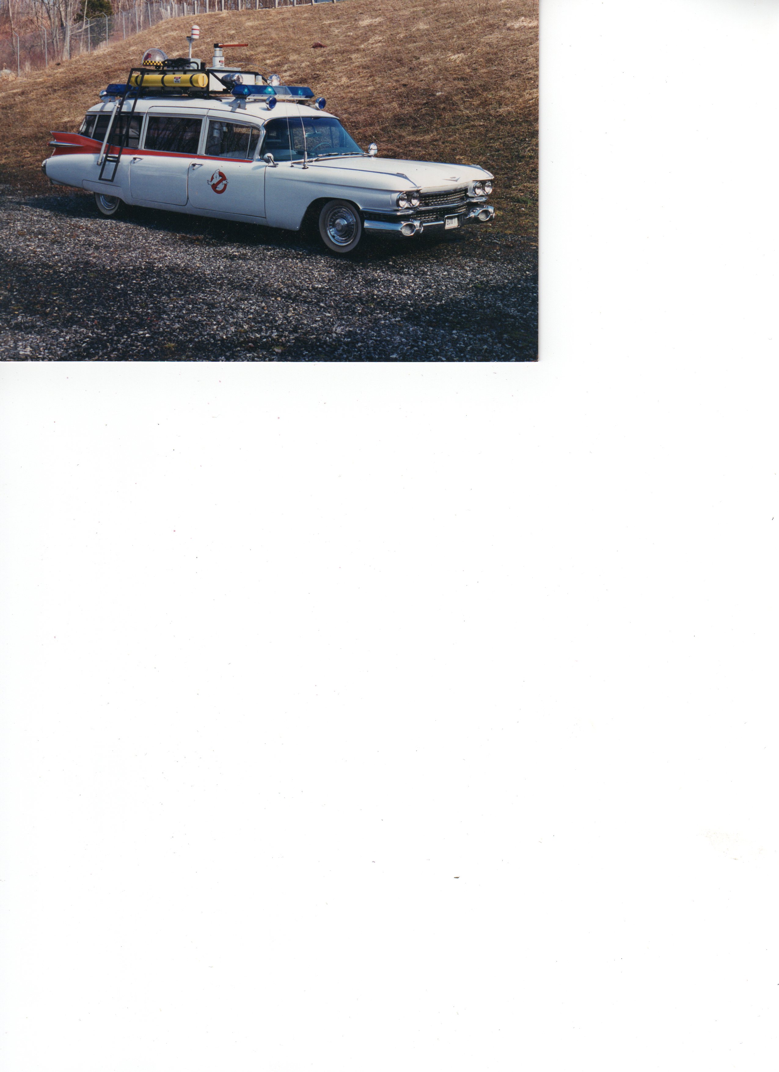 ECTO 1 built on 1959 Cadillac fabricated by Peter Mosen