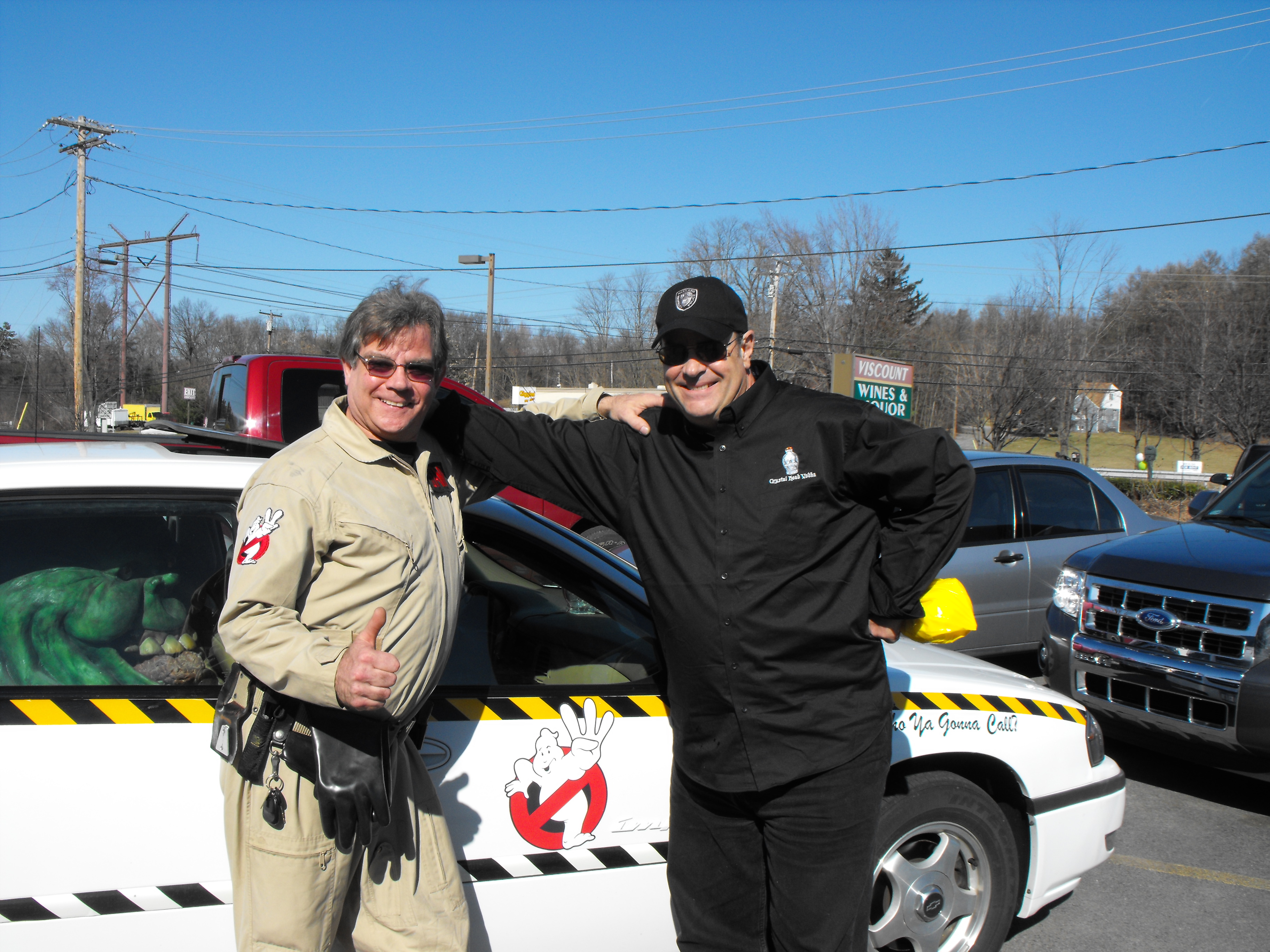 March 17,2010 Wappingers Falls Crystal Head Vodka Event (photo w/ Dan Aykroyd)