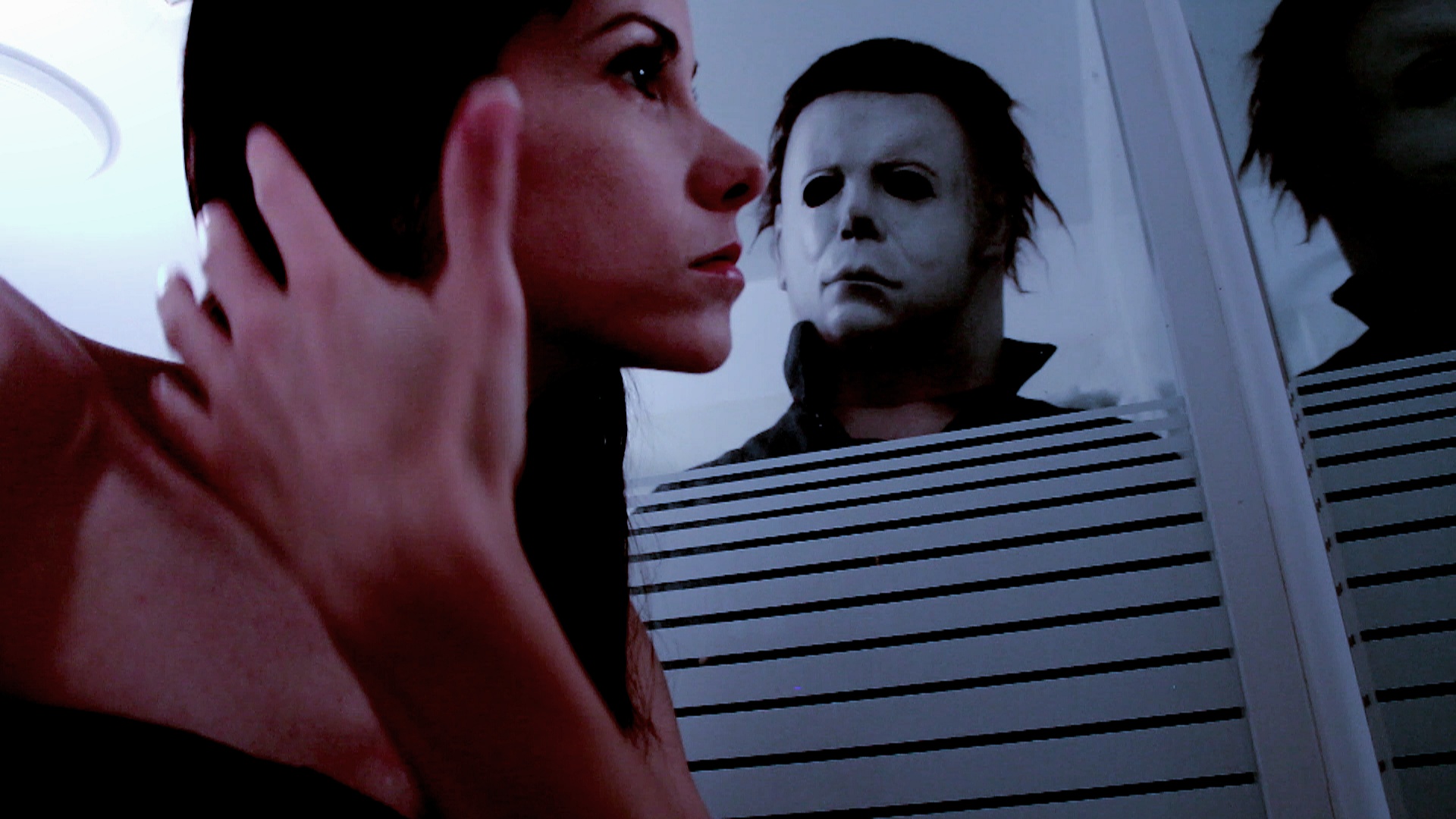 Dave McRae as Michael Myers in the 2013 Short Fan Film, Halloween Red Harvest