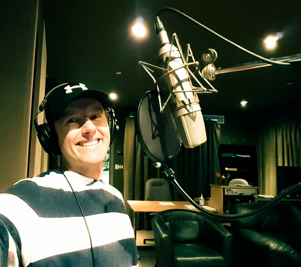 Dave McRae in studio 2015