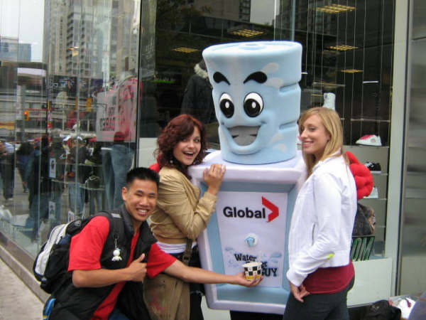 Global Water Cooler Guy: Television campaign: 2006