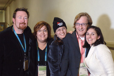 Tavin Marin Titus, Richard D. Titus, Kathy Weiss, Chris Paine and Jessie Deeter at event of Who Killed the Electric Car? (2006)