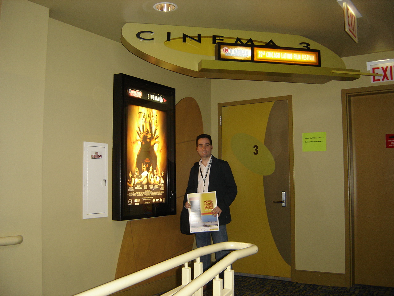 TAINO's Screening at the Chicago Latino Films Festival 2006.