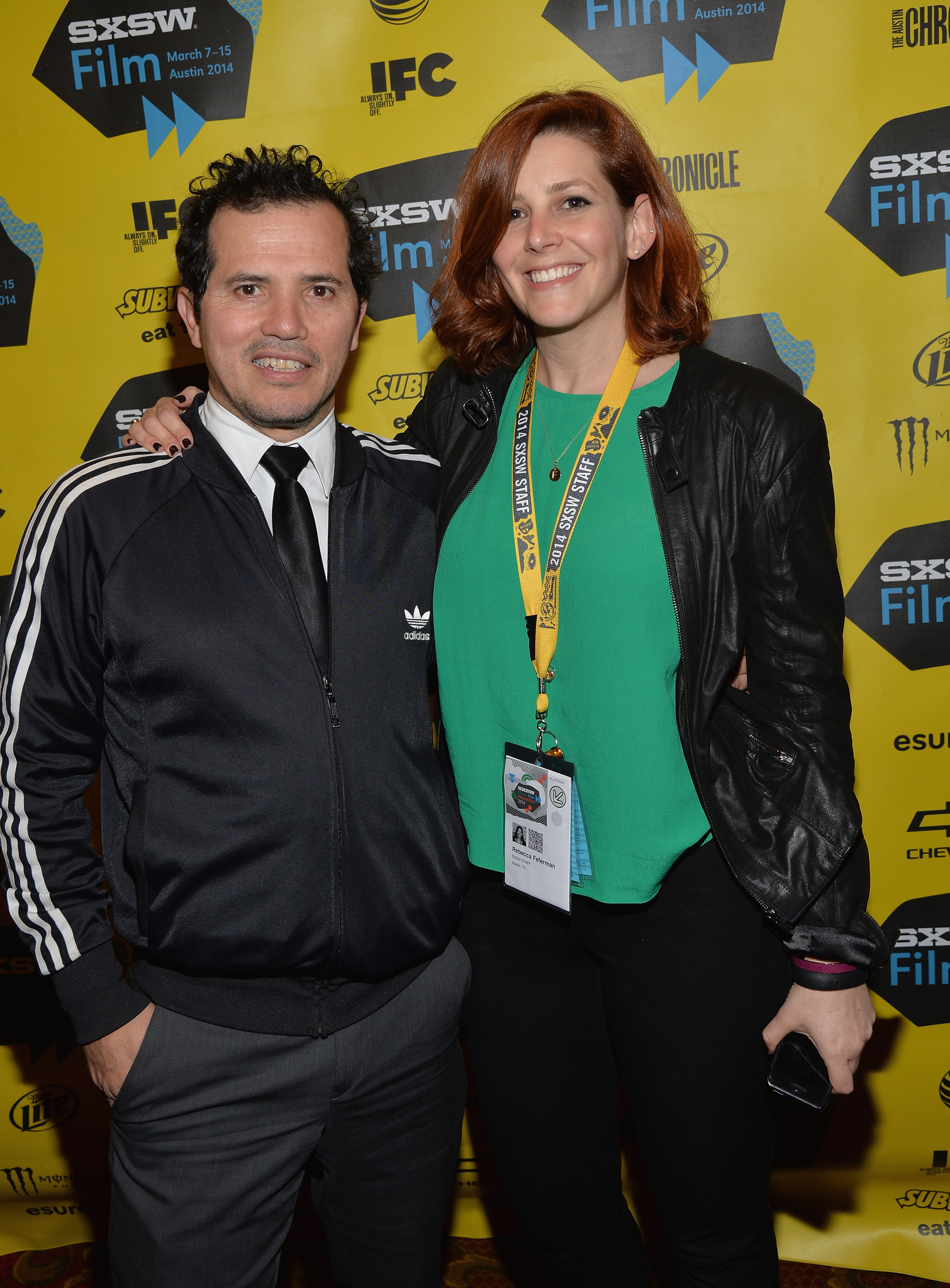 John Leguizamo and Rebecca Feferman at event of Sefas ant ratu (2014)