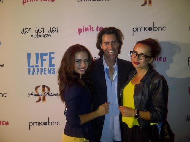 at debut L.A. screening after party for my film L!fe Happens