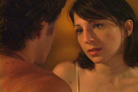 Elisa Pugliese and Randy Ryan in a scene from 