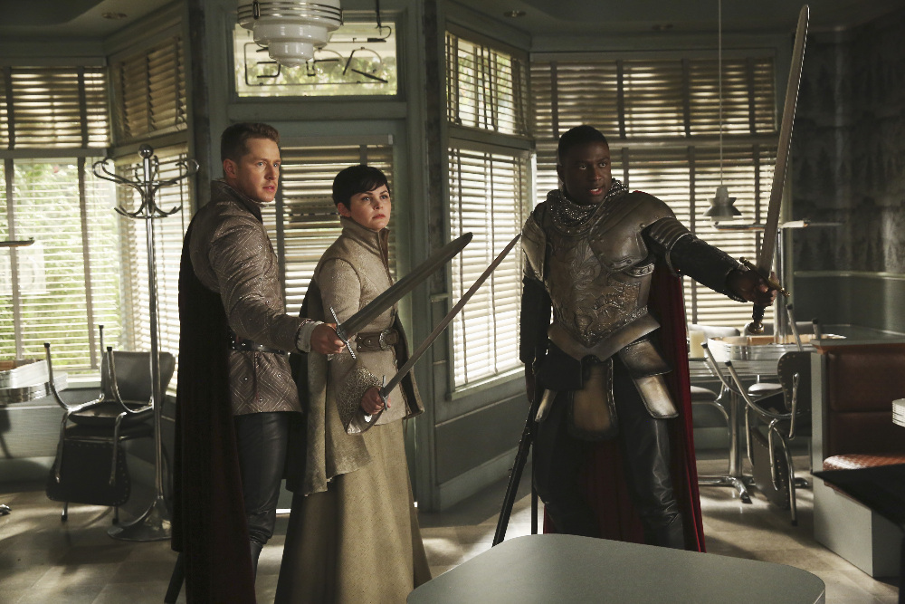 Still of Ginnifer Goodwin, Sinqua Walls and Josh Dallas in Once Upon a Time (2011)