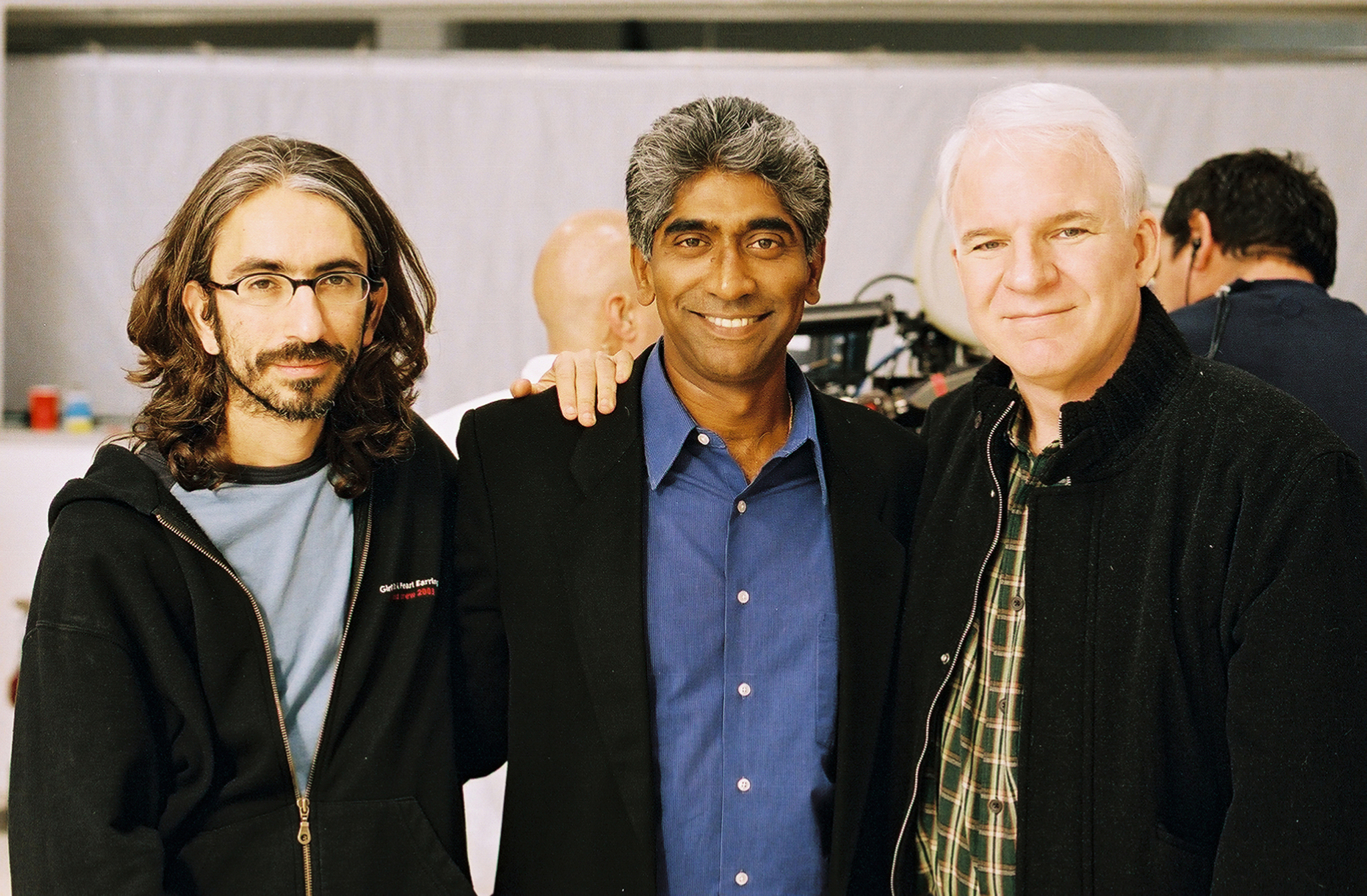 Still of Steve Martin, Ashok Amritraj and Anand Tucker in Shopgirl (2005)