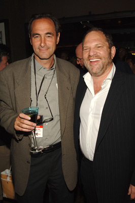 Harvey Weinstein and Joshua Sapan