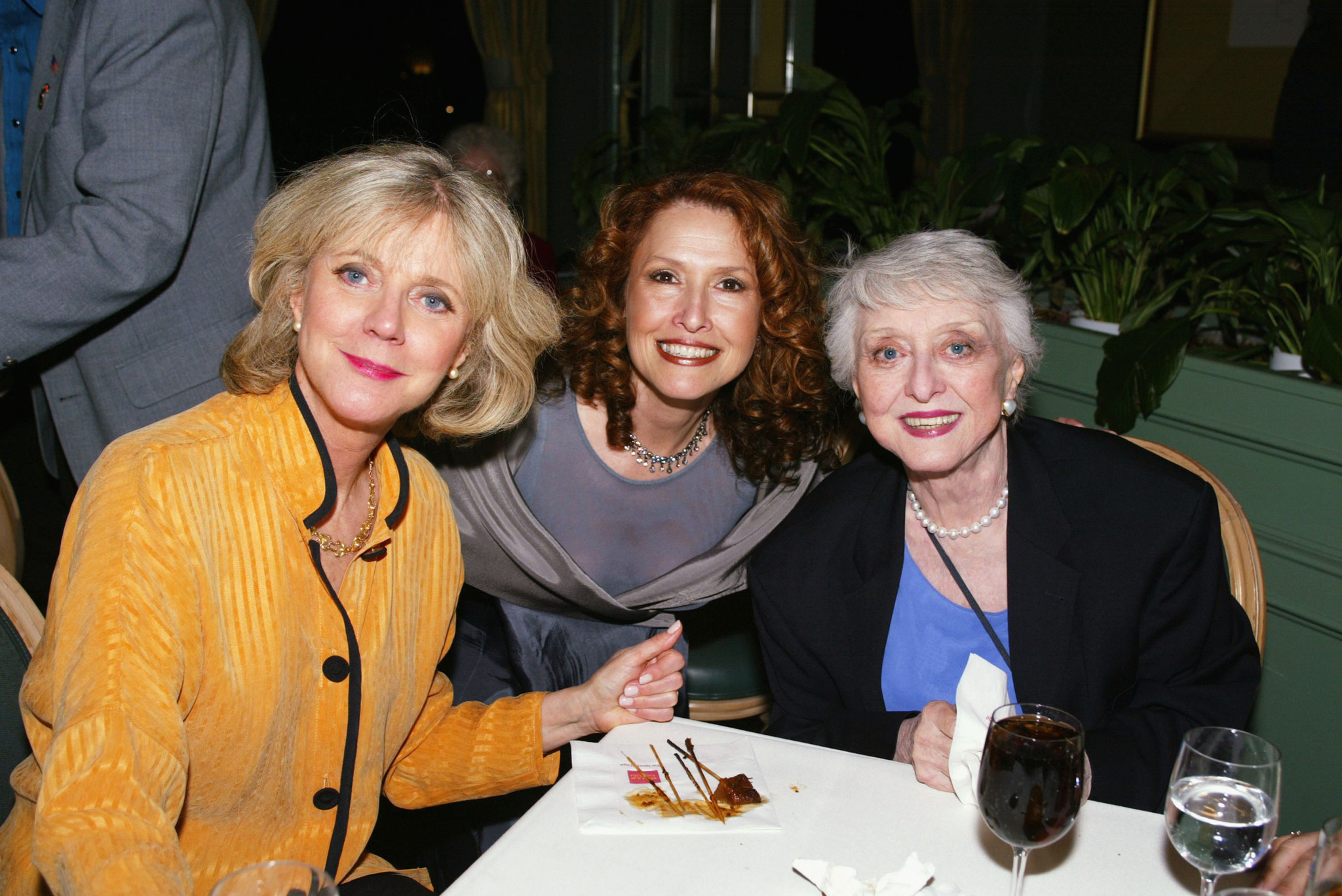 Blythe Danner, Celeste Holm and Melissa Manchester