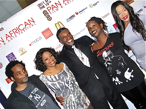 Shawn Michael Howard, Adriane Lenox, Keith David, Effie T. Brown, Golden Brooks Pan African Film Festival 2011