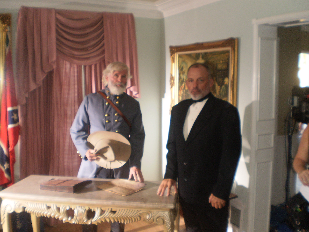 General Lee and Senator Sherman in 