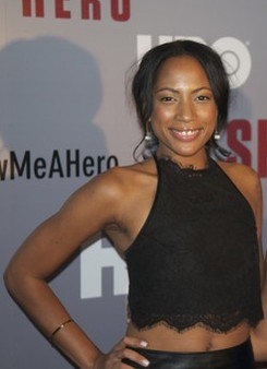 Natalie Paul attends Yonkers Premiere of SHOW ME A HERO