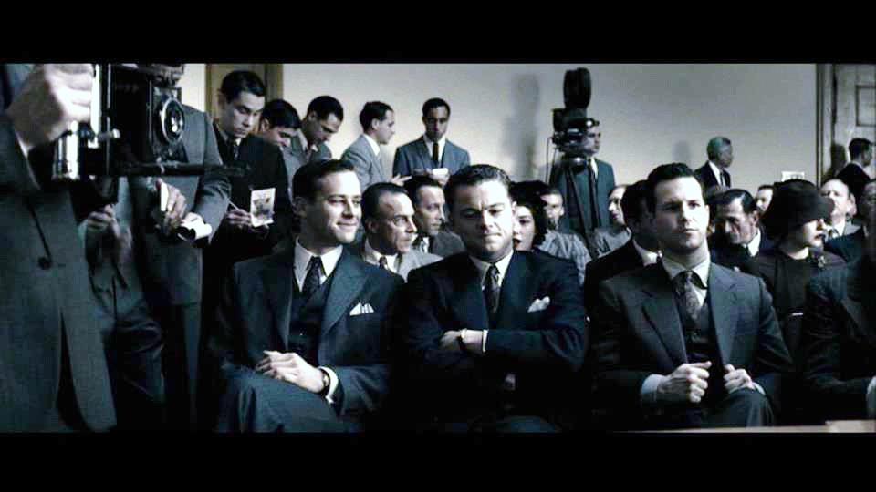 Armie Hammer, Leonardo Dicaprio & Travis Myers in J.Edgar