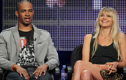 Damon Wayans Jr. and Eliza Coupe. TCA's