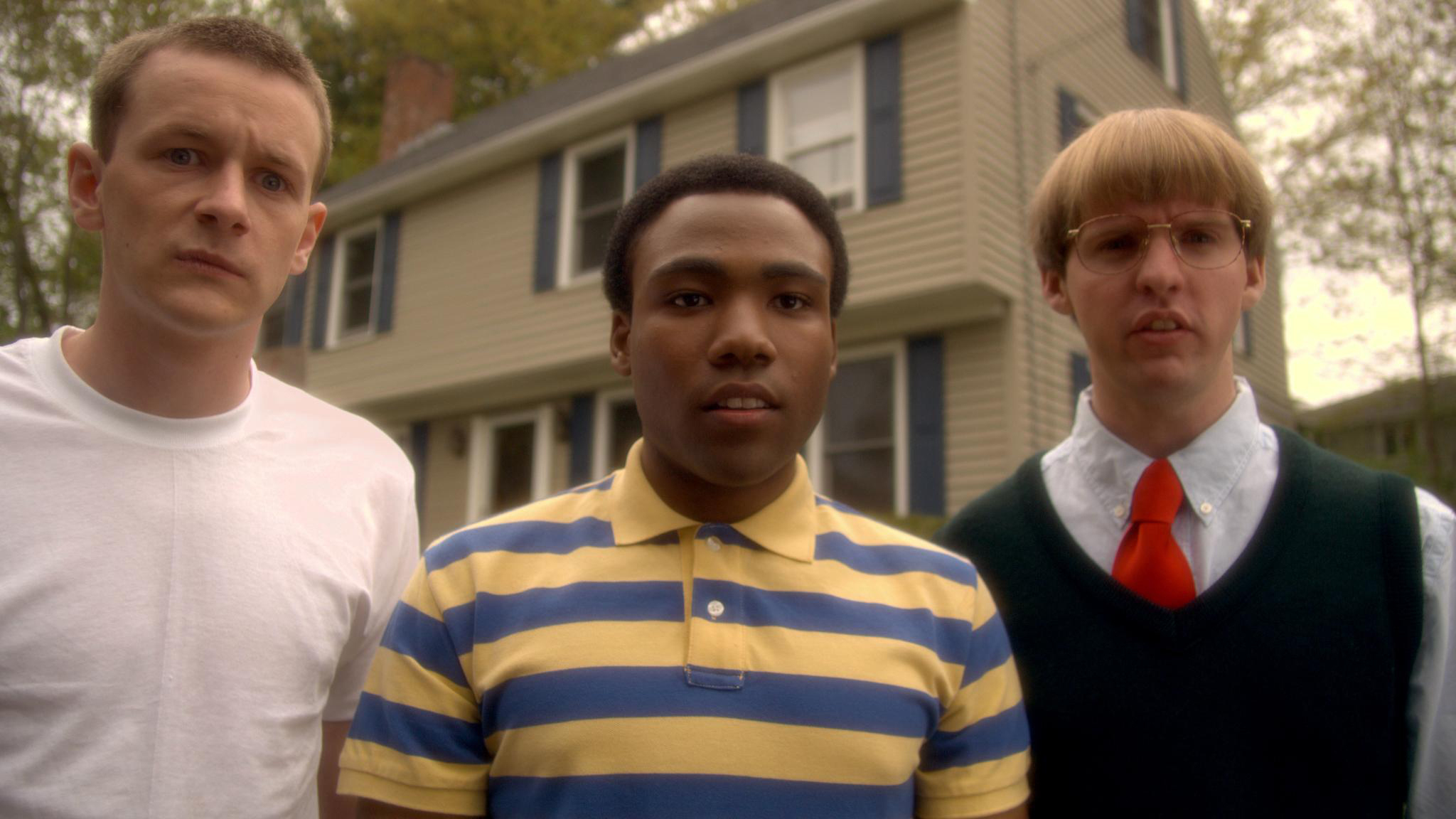Still of Donald Glover, Dominic Dierkes and D.C. Pierson in Mystery Team (2009)
