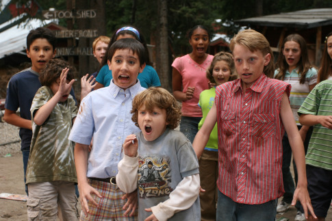 Still of Taggart Hurtubise, Tad D'Agostino and Zachary Allen in Tecio dienos stovykla (2007)